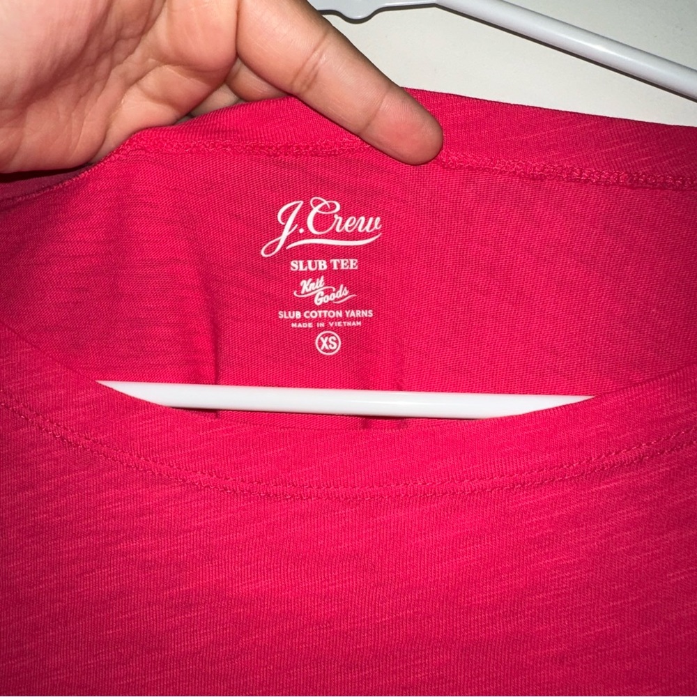 🌷5/$20 J.Crew Women’s Pink Long Sleeve Top - Picture 2 of 4